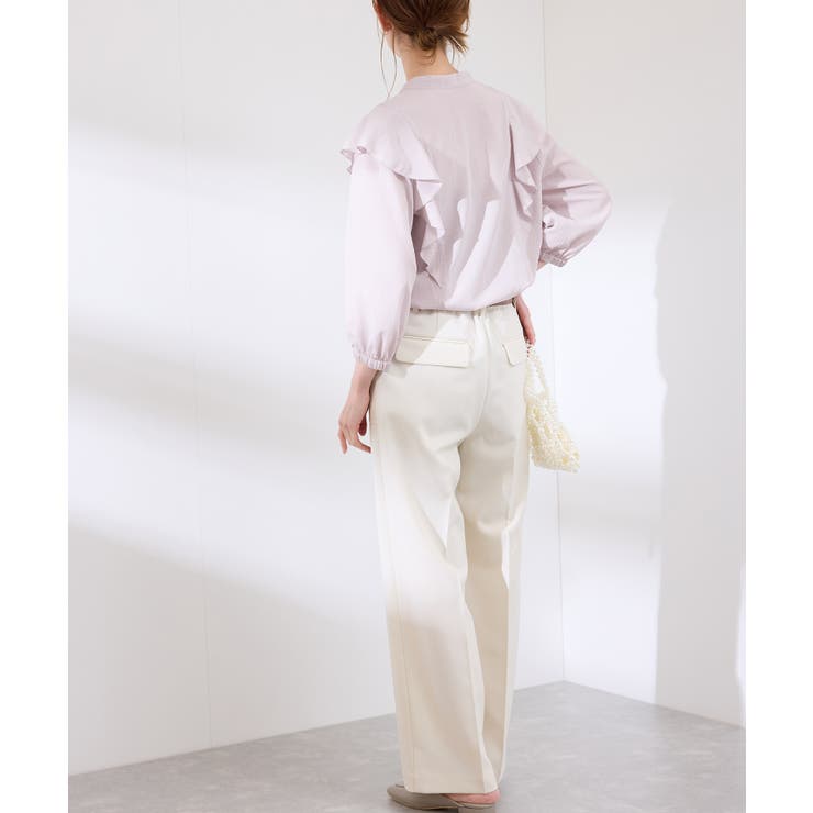 ラッフルリボンデザインシャツ | ROPE' PICNIC | 詳細画像13 