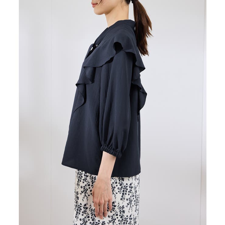 ラッフルリボンデザインシャツ | ROPE' PICNIC | 詳細画像17 