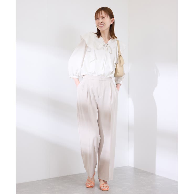 ラッフルリボンデザインシャツ | ROPE' PICNIC | 詳細画像2 