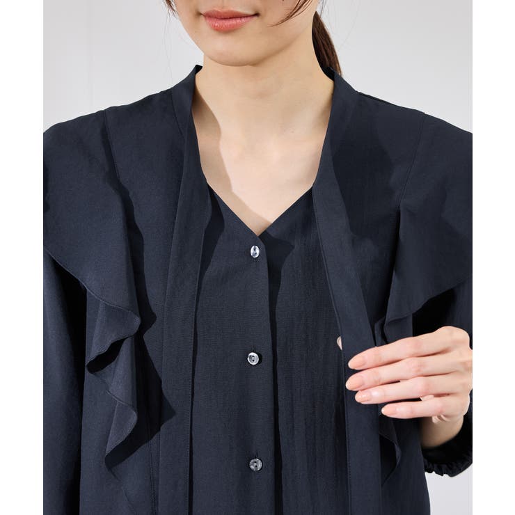 ラッフルリボンデザインシャツ | ROPE' PICNIC | 詳細画像23 