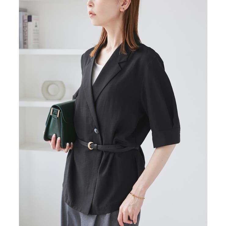 ブラック(01) | ジャケットライクシャツ | ROPE' PICNIC