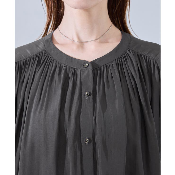 割繊ギャザーブラウス | ROPE' PICNIC | 詳細画像26 