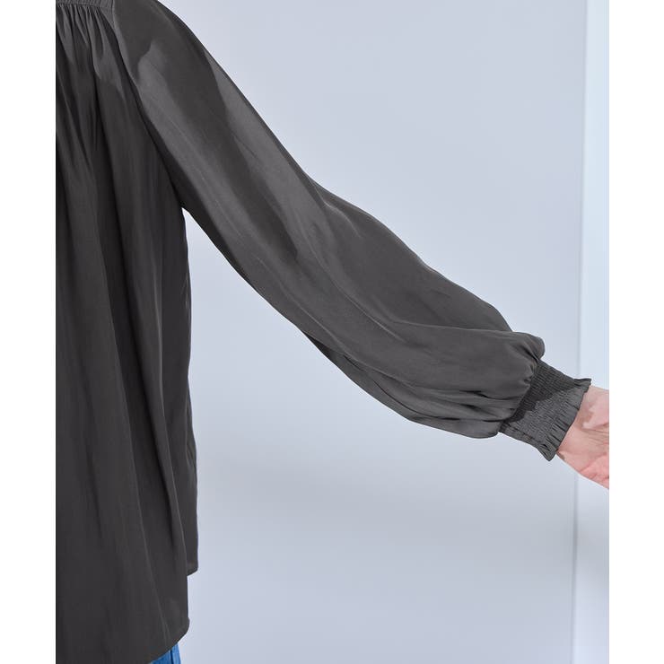 割繊ギャザーブラウス | ROPE' PICNIC | 詳細画像27 