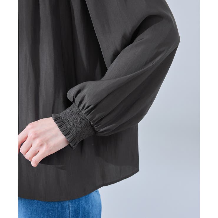 割繊ギャザーブラウス | ROPE' PICNIC | 詳細画像28 