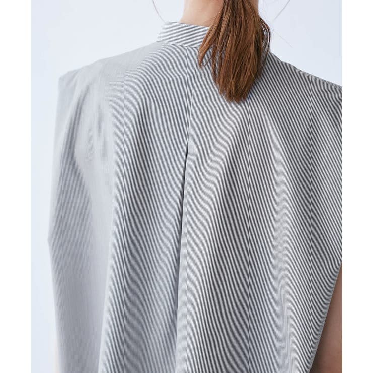 【UVカット・接触冷感・イージーケア】バンドカラーノースリーブシャツ/通勤対応 | ROPE' PICNIC | 詳細画像25 