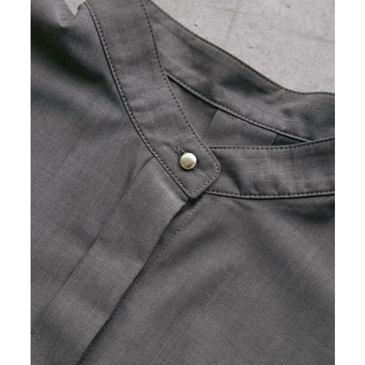 【UVカット・接触冷感・イージーケア】バンドカラーノースリーブシャツ/通勤対応 | ROPE' PICNIC | 詳細画像31 