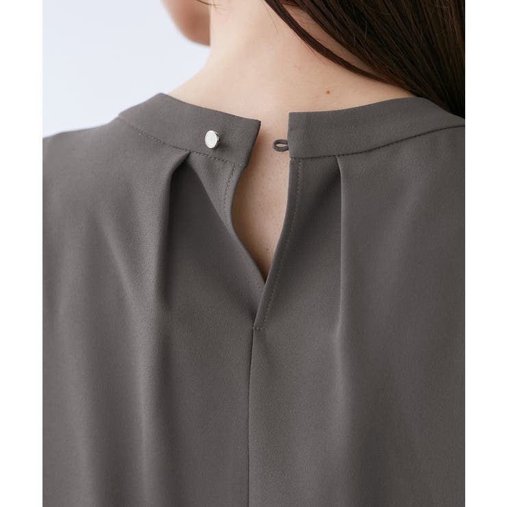 メタルパーツフロントフリルタイブラウス/通勤対応 | ROPE' PICNIC | 詳細画像25 