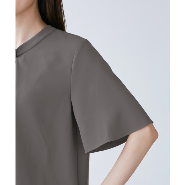 メタルパーツフロントフリルタイブラウス/通勤対応 | ROPE' PICNIC | 詳細画像26 