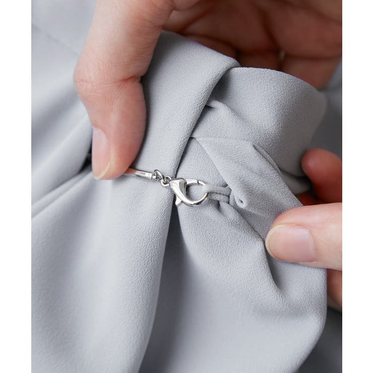 メタルパーツフロントフリルタイブラウス/通勤対応 | ROPE' PICNIC | 詳細画像36 