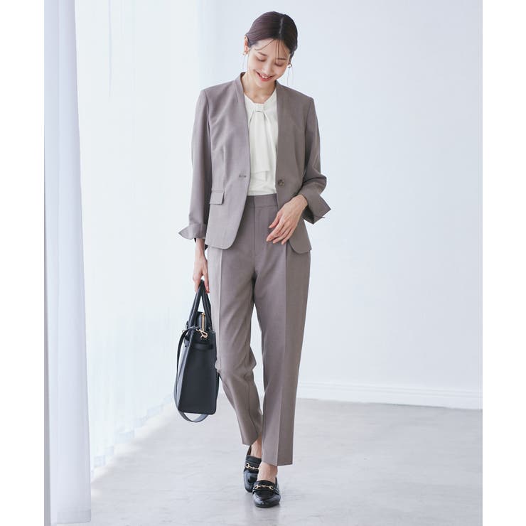 メタルパーツフロントフリルタイブラウス/通勤対応 | ROPE' PICNIC | 詳細画像8 