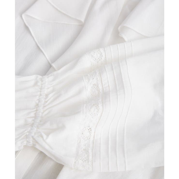 【接触冷感・通気性】お着軽シャツシリーズ/綿ボイルフリルブラウス | ROPE' PICNIC | 詳細画像45 