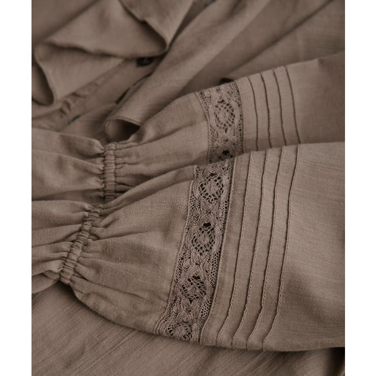 【接触冷感・通気性】お着軽シャツシリーズ/綿ボイルフリルブラウス | ROPE' PICNIC | 詳細画像47 