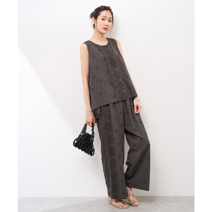 3Dレースノースリーブブラウス | ROPE' PICNIC | 詳細画像19 