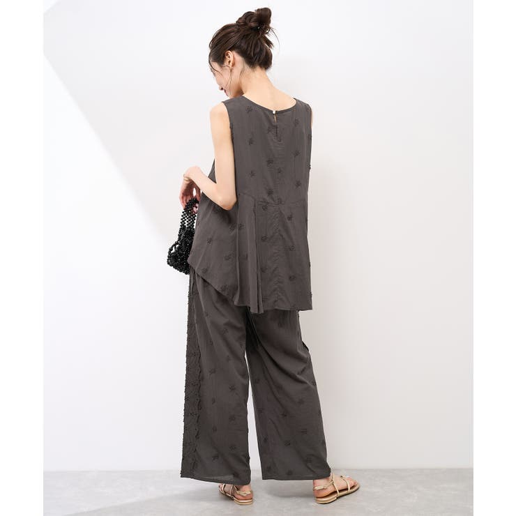 3Dレースノースリーブブラウス | ROPE' PICNIC | 詳細画像20 