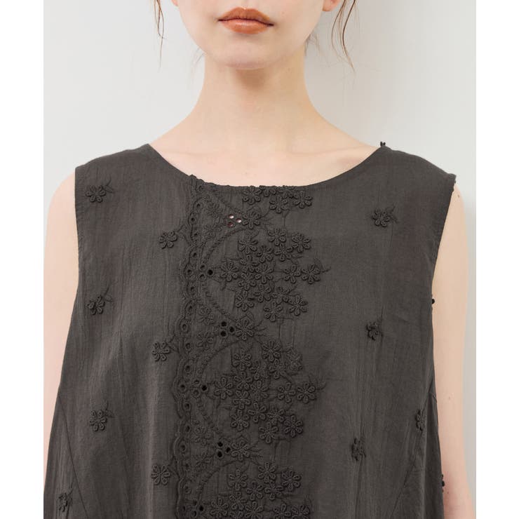 3Dレースノースリーブブラウス | ROPE' PICNIC | 詳細画像28 