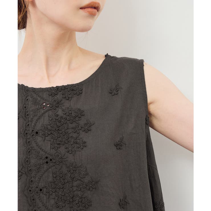 3Dレースノースリーブブラウス | ROPE' PICNIC | 詳細画像31 