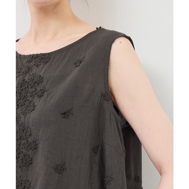 3Dレースノースリーブブラウス | ROPE' PICNIC | 詳細画像32 