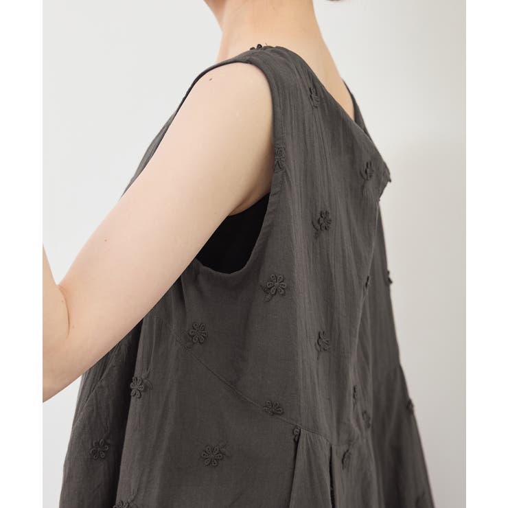 3Dレースノースリーブブラウス | ROPE' PICNIC | 詳細画像34 