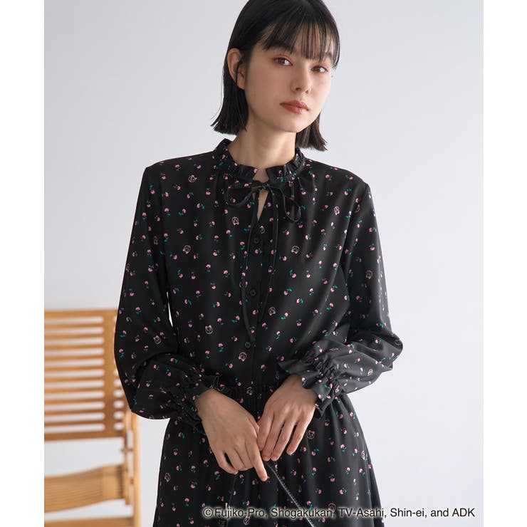 【ドラえもんコレクション】花柄ブラウス | ROPE' PICNIC | 詳細画像1 