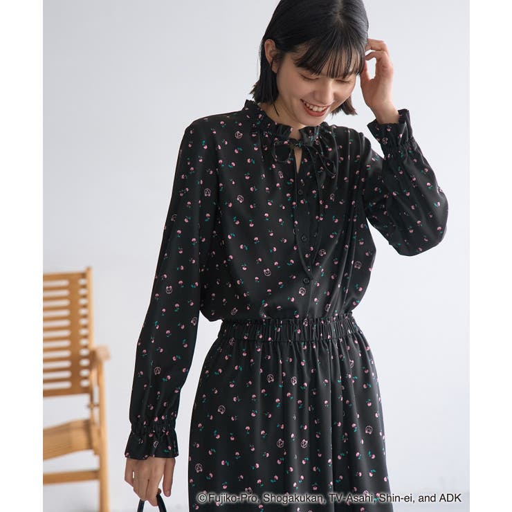 【ドラえもんコレクション】花柄ブラウス | ROPE' PICNIC | 詳細画像4 