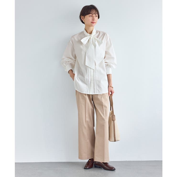 ボウタイリボンシャツ/花粉ガード・防シワ | ROPE' PICNIC | 詳細画像2 