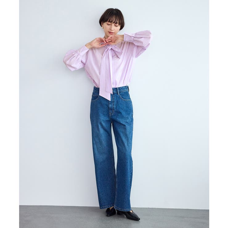 ボウタイリボンシャツ/花粉ガード・防シワ | ROPE' PICNIC | 詳細画像24 