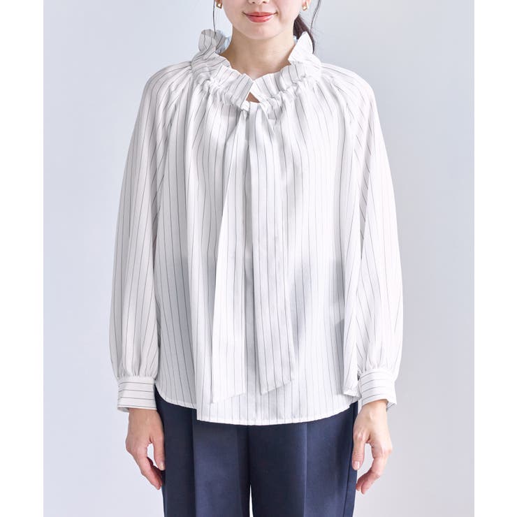 ネックコンシャスデザインシャツ/イージーケア | ROPE' PICNIC | 詳細画像30 