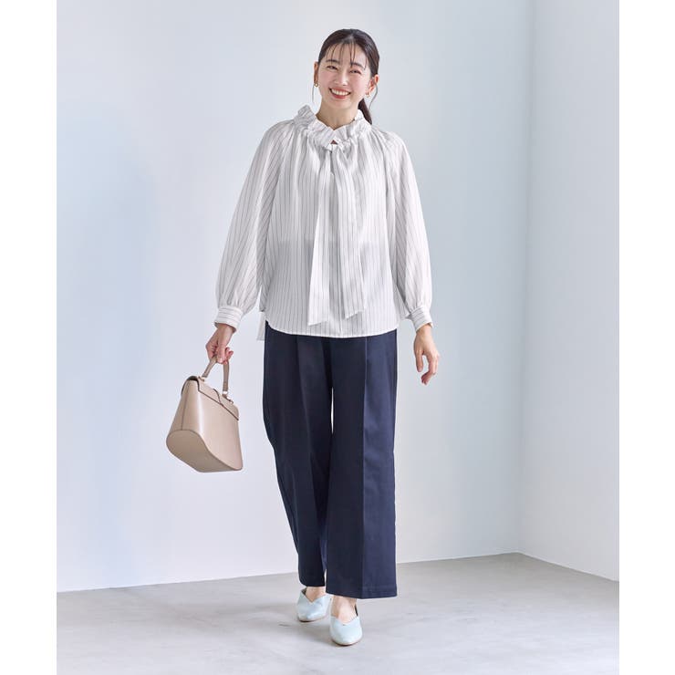 ネックコンシャスデザインシャツ/イージーケア | ROPE' PICNIC | 詳細画像9 