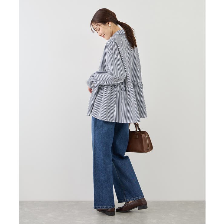 ペプラムシャツブラウス/UVカット・防シワ | ROPE' PICNIC | 詳細画像14 