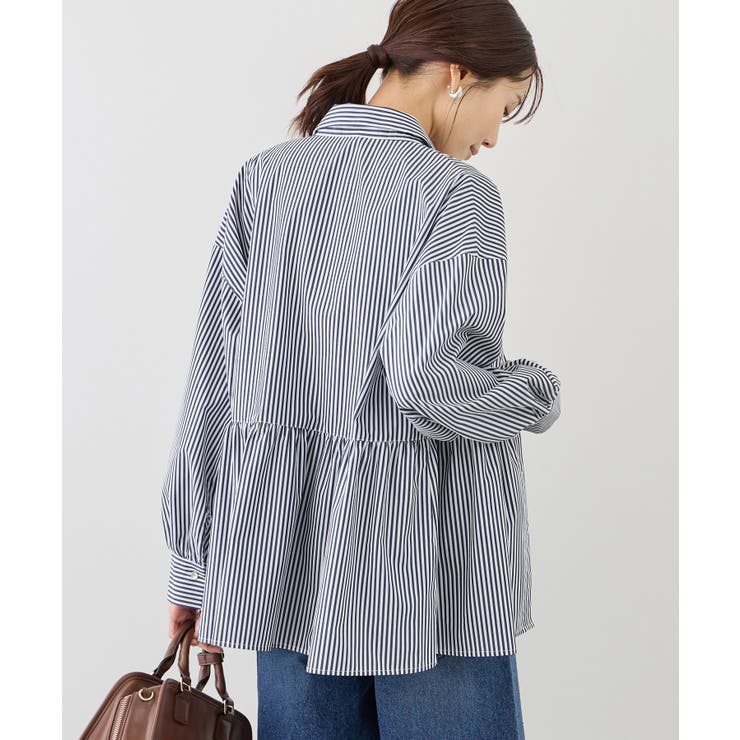 ペプラムシャツブラウス/UVカット・防シワ | ROPE' PICNIC | 詳細画像15 