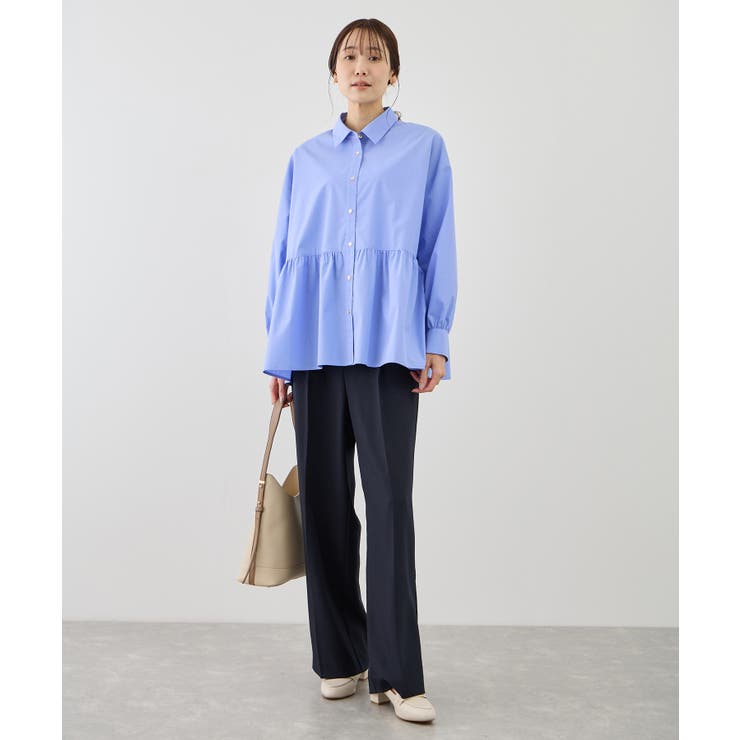 ペプラムシャツブラウス/UVカット・防シワ | ROPE' PICNIC | 詳細画像21 