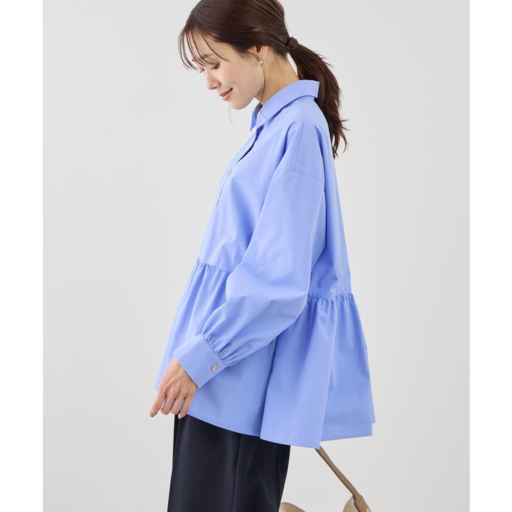 ペプラムシャツブラウス/UVカット・防シワ | ROPE' PICNIC | 詳細画像25 