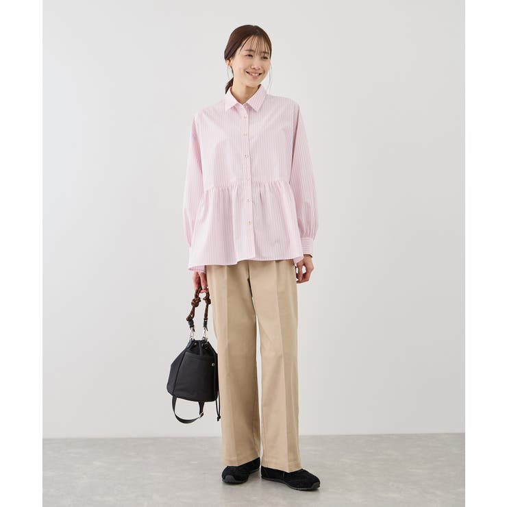 ペプラムシャツブラウス/UVカット・防シワ | ROPE' PICNIC | 詳細画像27 