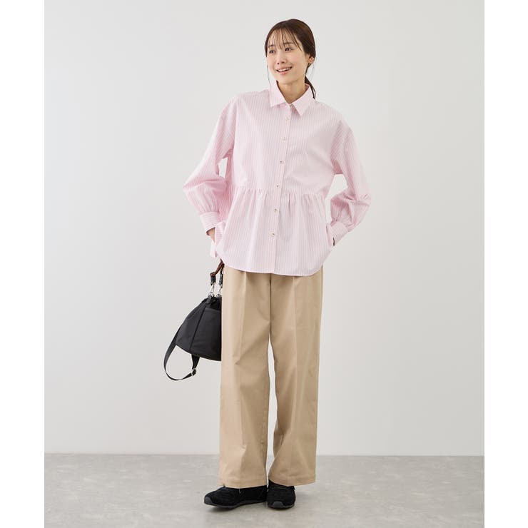 ペプラムシャツブラウス/UVカット・防シワ | ROPE' PICNIC | 詳細画像28 