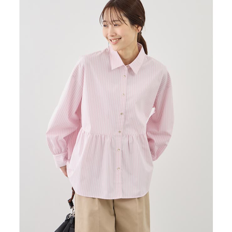 ペプラムシャツブラウス/UVカット・防シワ | ROPE' PICNIC | 詳細画像31 