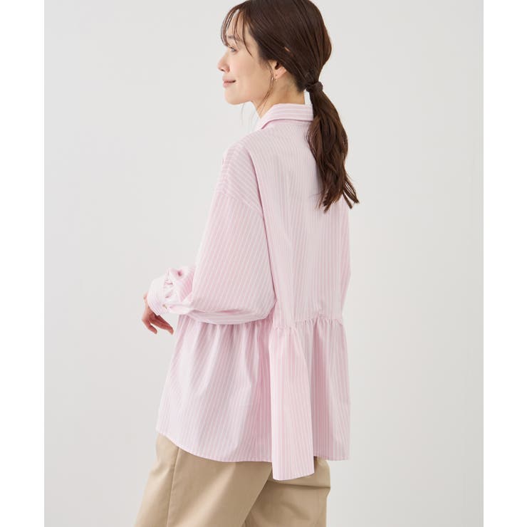 ペプラムシャツブラウス/UVカット・防シワ | ROPE' PICNIC | 詳細画像32 