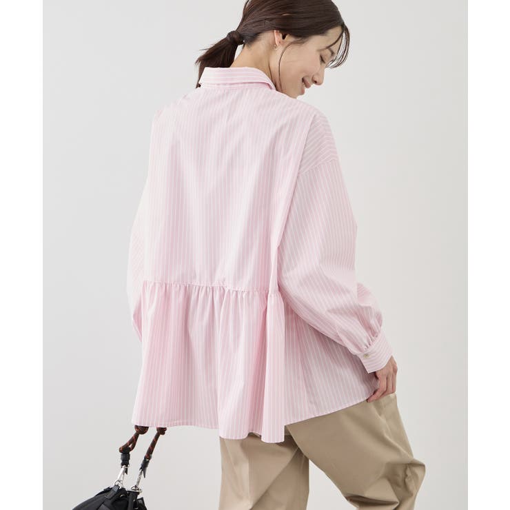 ペプラムシャツブラウス/UVカット・防シワ | ROPE' PICNIC | 詳細画像33 