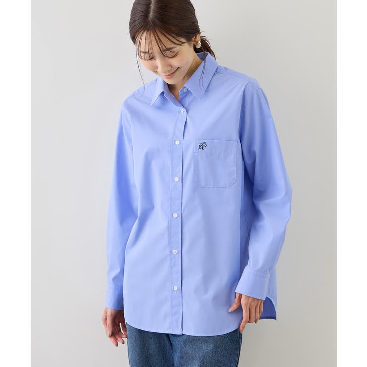 【WEB限定カラー】オーセンティックシャツ/UVカット・防シワ | ROPE' PICNIC | 詳細画像13 