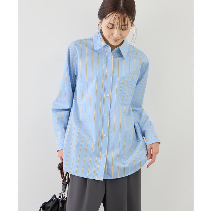 【WEB限定カラー】オーセンティックシャツ/UVカット・防シワ | ROPE' PICNIC | 詳細画像22 