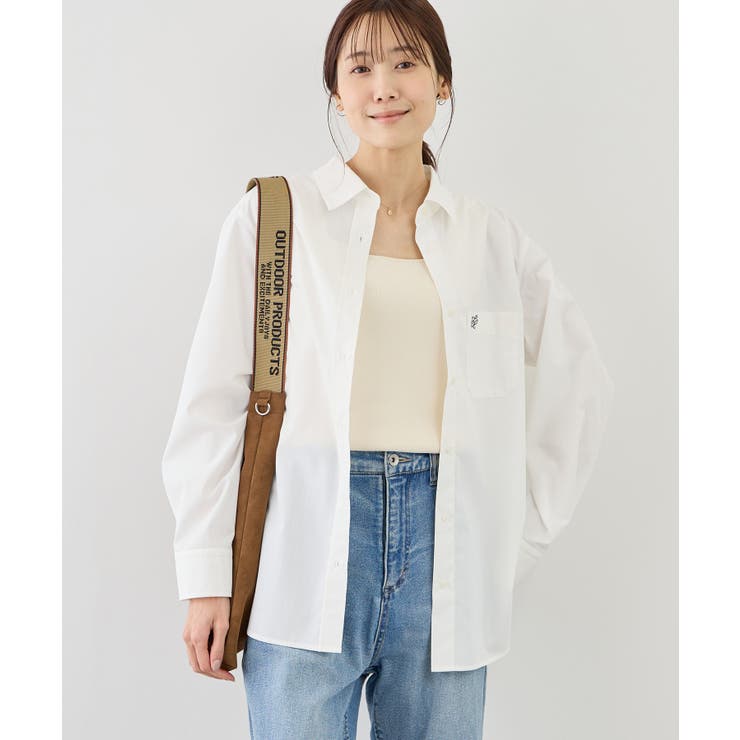 【WEB限定カラー】オーセンティックシャツ/UVカット・防シワ | ROPE' PICNIC | 詳細画像3 