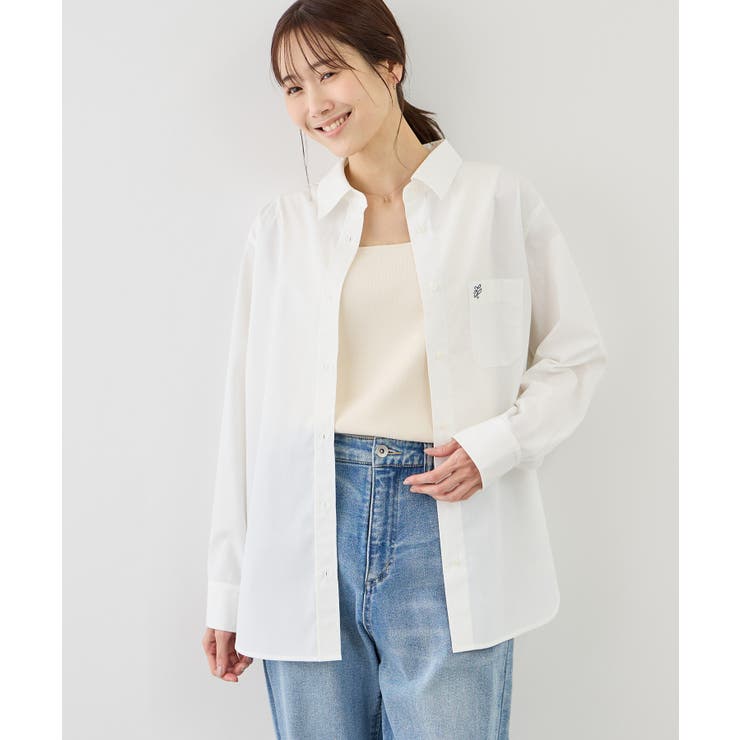 【WEB限定カラー】オーセンティックシャツ/UVカット・防シワ | ROPE' PICNIC | 詳細画像4 