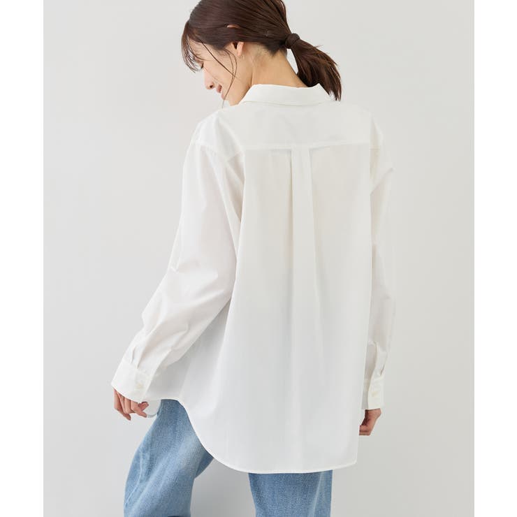 【WEB限定カラー】オーセンティックシャツ/UVカット・防シワ | ROPE' PICNIC | 詳細画像5 