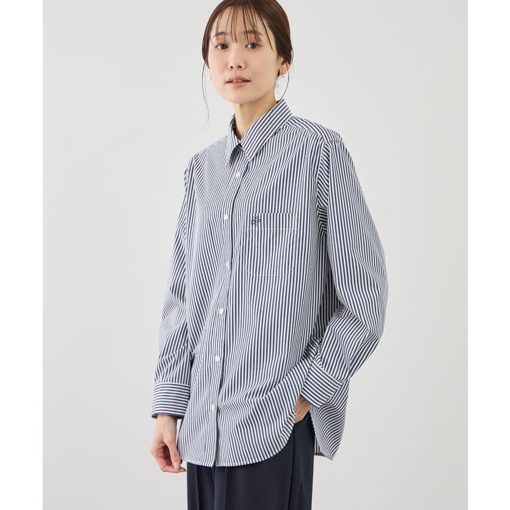 【WEB限定カラー】オーセンティックシャツ/UVカット・防シワ | ROPE' PICNIC | 詳細画像8 