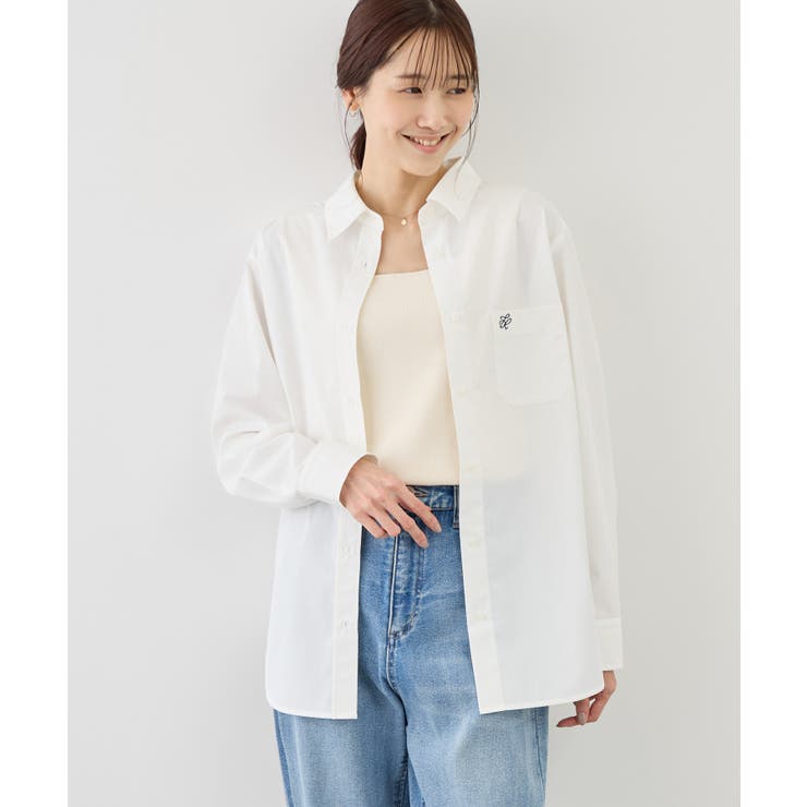 オフホワイト(15) | 【WEB限定カラー】オーセンティックシャツ/UVカット・防シワ | ROPE' PICNIC