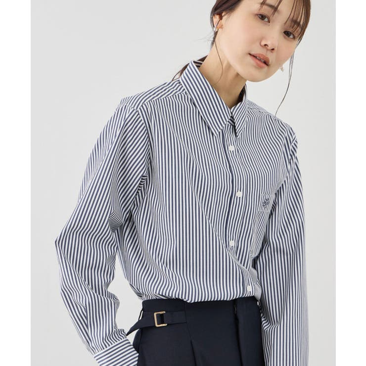 ネイビー(40) | 【WEB限定カラー】オーセンティックシャツ/UVカット・防シワ | ROPE' PICNIC