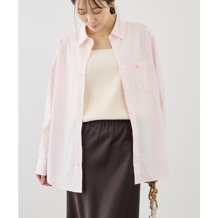 ピンク(63) | 【WEB限定カラー】オーセンティックシャツ/UVカット・防シワ | ROPE' PICNIC