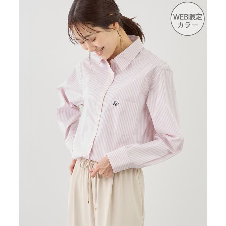 ローズピンク(64) | 【WEB限定カラー】オーセンティックシャツ/UVカット・防シワ | ROPE' PICNIC