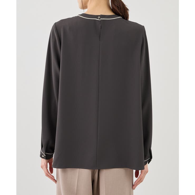 【WEB限定サイズ】配色アソートフロントタックブラウス | ROPE' PICNIC | 詳細画像39 