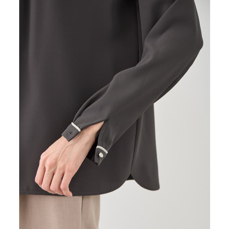 【WEB限定サイズ】配色アソートフロントタックブラウス | ROPE' PICNIC | 詳細画像44 