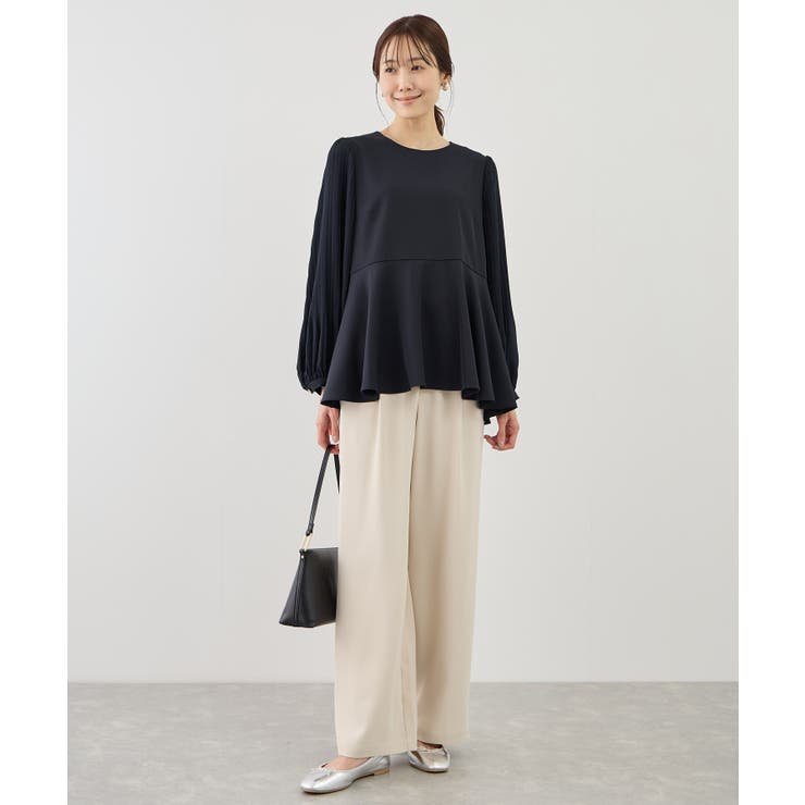 袖プリーツフレアブラウス | ROPE' PICNIC | 詳細画像16 